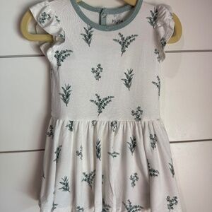 Kyte Baby Twirl Bodysuit 12-18 mo Eucalyptus